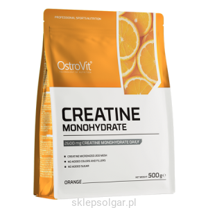 OstroVit Monohydrat Kreatyny 500 g pomarańczowy kreatyna 