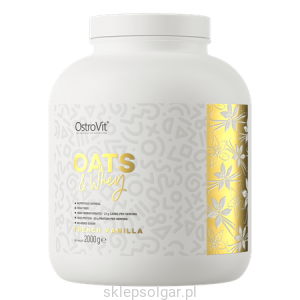 OstroVit OATS & Whey 2000 g francuskiej wanilii Mieszanka owsa z białkiem serwatkowym