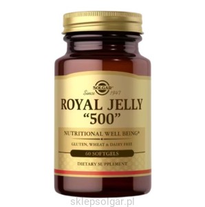 Solgar Royal Jelly 500 - Mleczko pszczele 500 mg 
