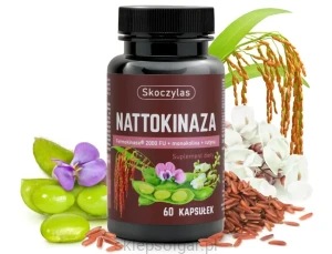 Skoczylas NATTOKINAZA Fermokinase® 2000 FU + monakolina + rutyna