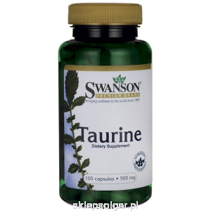 Tauryna 500mg 100 kaps - suplement diety