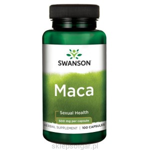 Maca 500mg 100 kaps - suplement diety