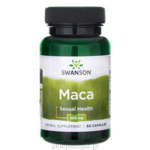 Maca extract 500mg 60 kaps - suplement diety