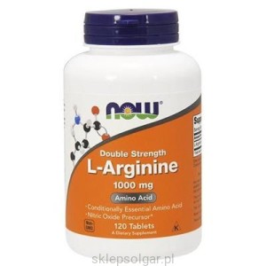NOW Foods L-arginina 1000mg 120tab