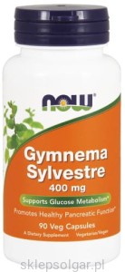 NOW Foods GYMNEMA SYLVESTRE 400 MG 90kaps
