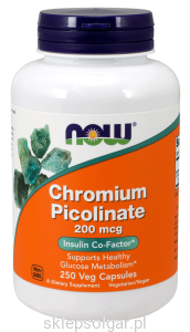 NOW Foods Chrom 200mcg 250kaps