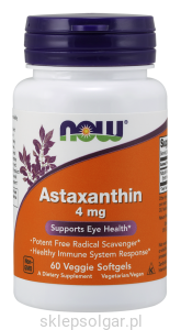 NOW Foods Astaksantyna 4mg