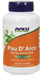 NOW Foods PAU DARCO 500 MG 250kaps