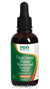 NOW Foods Fresh Green Walnut – Kompleks orzecha – wyciąg płynny 60 ml