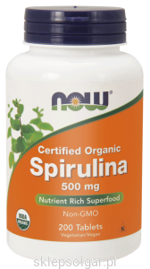 NOW Foods  Spirulina 500 mg – 200 tab