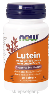 NOW Foods  Luteina 10 mg – 60 kaps