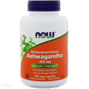 NOW Foods Ashwagandha Extract 180kaps