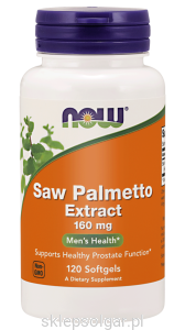 NOW Foods Saw Palmetto – ekstrakt 160 mg – 120 kaps Palma