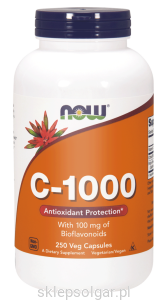 NOW Foods Witamina C-1000 250kaps rutyna