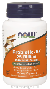 NOW Foods Probiotic-10 25mld Probiotyki 50kaps