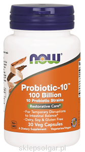 NOW Foods Probiotic-10™ 100 mld – 30 kaps