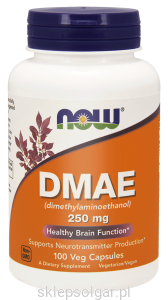 NOW Foods DMAE 250 mg – 100 kaps