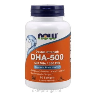 NOW Foods DHA-500 – 90kaps