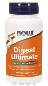 NOW Foods Digest Ultimate™ 60 kaps Enzymy Amylaza