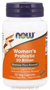 NOW Foods Womens Probiotic 20mld 50 kaps Lactis acidophilus rhamnosus