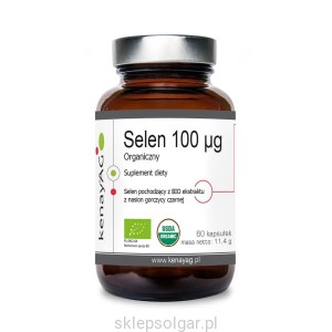 Selen 100 mcg Organiczny (60 kapsułek BIO) - suplement diety