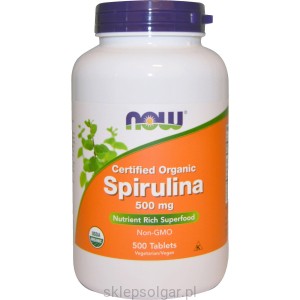 NOW Foods  Spirulina 500 mg – 500 tab