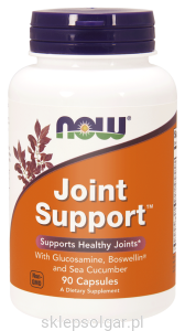 NOW Foods Joint Support™ 90 kaps Glukozamina Boswellia strzykwa