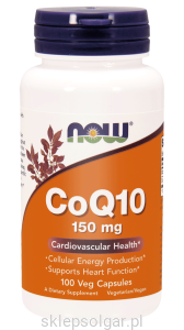 NOW Foods CoQ10 Koenzym Q10 150 mg – 100 kaps