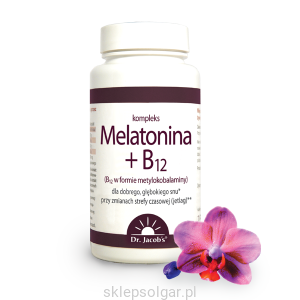 Dr. Jacob`s Melatonina + B12 60 tab