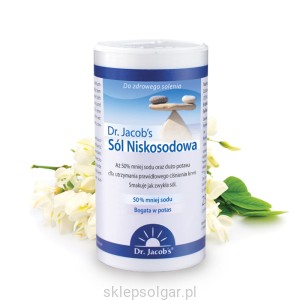 Dr. Jacob`s Sól Niskosodowa  250 g