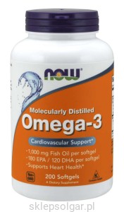 NOW Foods Omega 3 200kaps