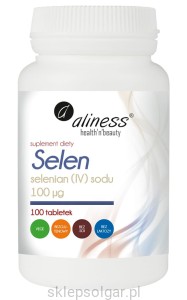 Aliness Selenian IV sodu x 100µg x 100 tabletek VEGE