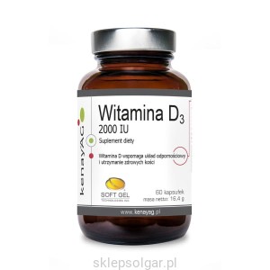 WITAMINA D3 2000 IU (60 kapsułek) - suplement diety