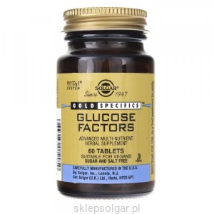 Solgar Modulator Glukozy - 60 tabl