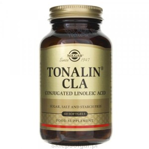 Solgar Tonalin CLA 1300 mg - 60 kaps kwas linolowy