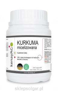 Kurkuma micelizowana (240 kapsułek) - suplement diety