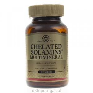Solgar Sole Mineralne Chelaty - 90 tab
