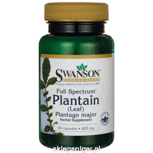 Full Spectrum Plantain (Babka zwyczajna) - suplement diety