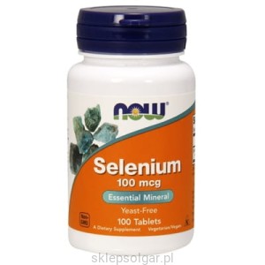 NOW Foods Selen 100mcg 250tab