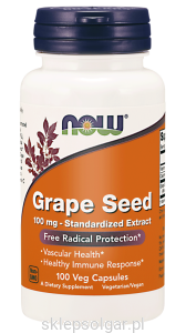 NOW Foods Grape Seed 100 mg – 100 kaps