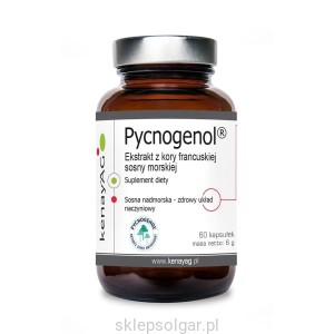 Pycnogenol® Ekstrakt z kory francuskiej sosny morskiej (60 kapsułek) - suplement diety