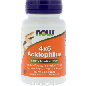 NOW Foods 4x6 Acidophilus 60 kaps