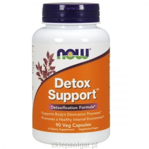 NOW DETOX SUPPORT 90 KAPSUŁEK -