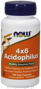 NOW Foods 4x6 Acidophilus  120 kaps