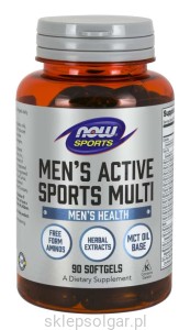 NOW Foods Men’s Active  Sports Multi – 90 kaps