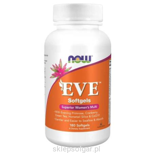 NOW Foods EVE™ żelki – multiwitamina dla Niej – 180 softgels