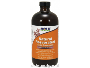 NOW Foods Natural Resveratrol 473 ml Resweratrol