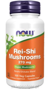 NOW Foods ReiShi Mushrooms 270 mg Shiitake