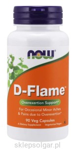 NOW Foods D-Flame™ Veg Caps Boswellia Turmeric Berberyna