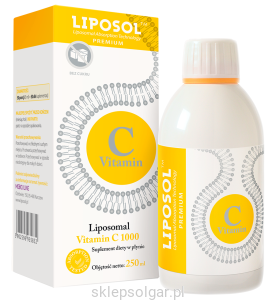 PROMOCJA Aliness Liposol Liposomalna Witamina C 250 ml PROMOCJA